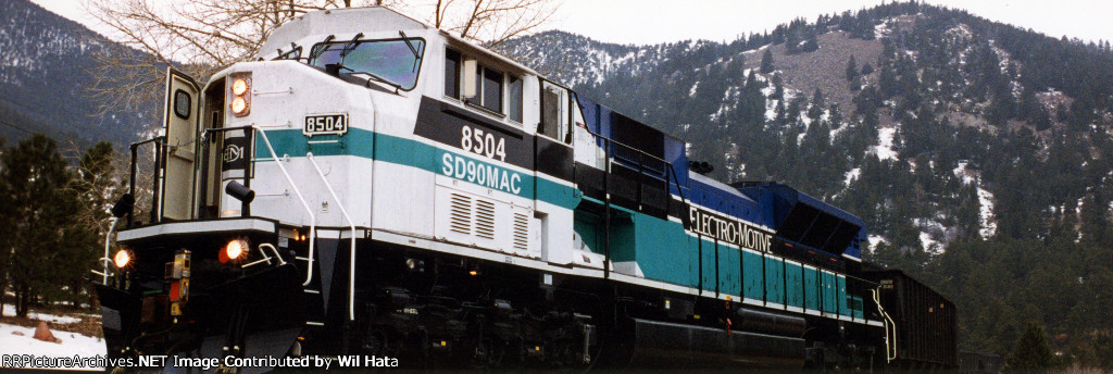 EMD SD90MAC-H 8504